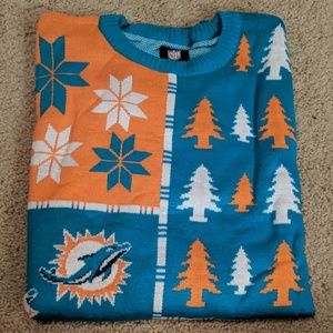 Miami Dolphins Ugly Christmas Sweater